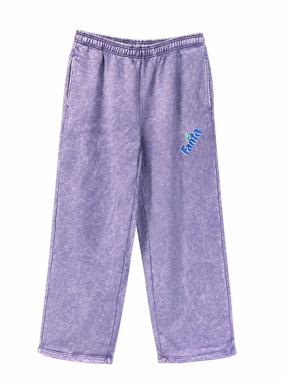 NWOT Fanta Coca Cola Contest Promo Purple Acid Wash Tie Dye Sweatpants XL